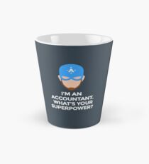 I'm An Accountant What's Your Superpower? Funny Humor Hilarious Design Tall Mug
