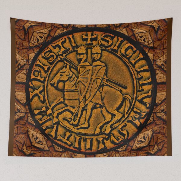 Item preview, Medieval Seal of the Knights Templar designed and sold by NaturePrints.