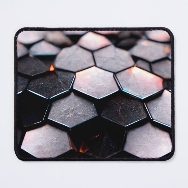 Item preview, 3D Shiny Hexagonal Tiles designed and sold by DesignAtYO.