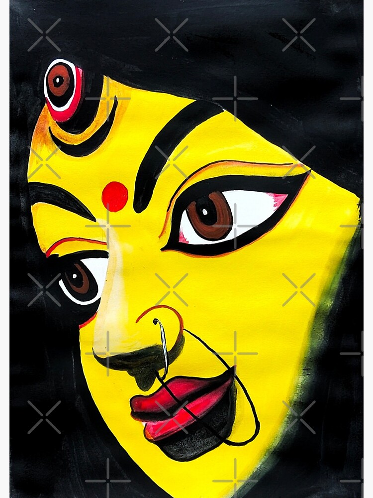Sketch art Durga maa  Art sketches Durga maa paintings Art drawings  beautiful