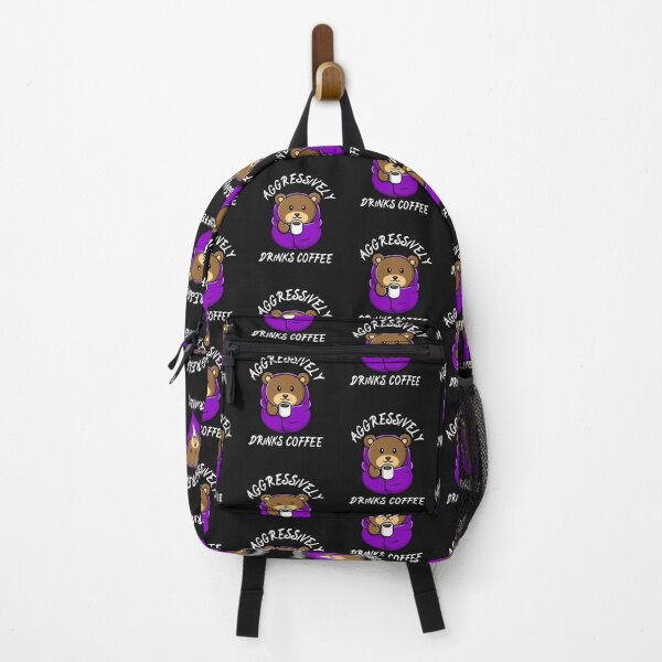 Item preview, Aggressively drinks coffee designed and sold by The Love Quill.