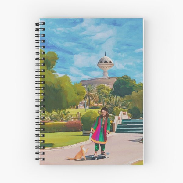 Item preview, Skateboarding in Muttrah Oman designed and sold by Ibaa Al Rawahi.
