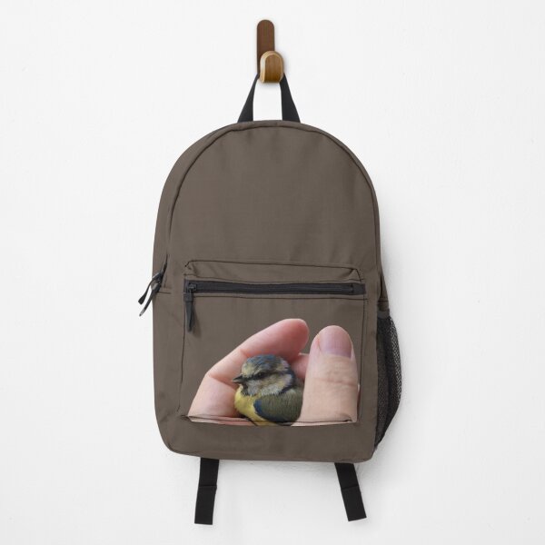 Item preview, Eurasian Blue Tit in a Hand, A Chickadee, A Blue Tit Bird, Tweeti Birds in Summer  designed and sold by DiensDesign.