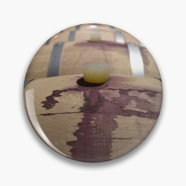 Item preview, Wine barrels in a dark cellar designed and sold by wineandwords.