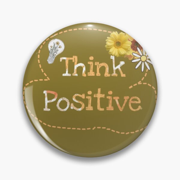 Item preview, Think positive designed and sold by KZClassic.