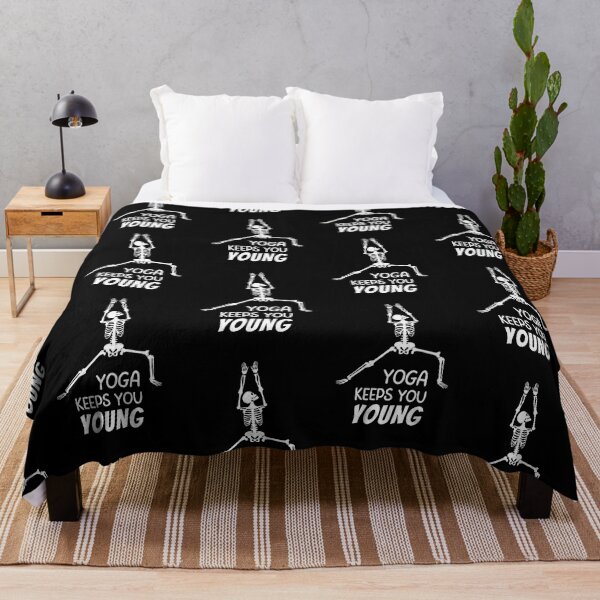 Item preview, Yoga Keeps You Young - Funny Yoga Skeleton designed and sold by hiunlimit.