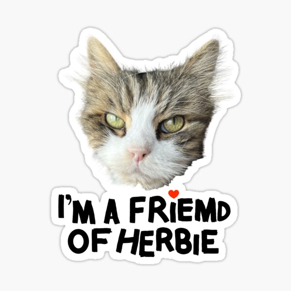 I’m a Friemd of Herbie (hi res!) Sticker