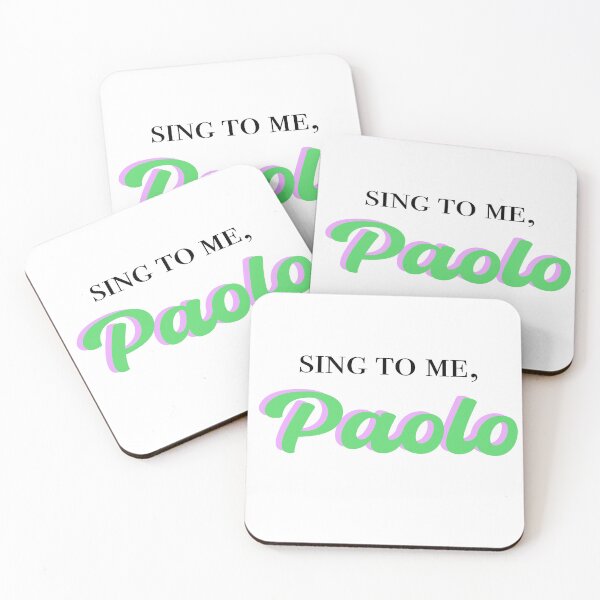 Item preview, Sing to me, Paolo designed and sold by Spread-Love.