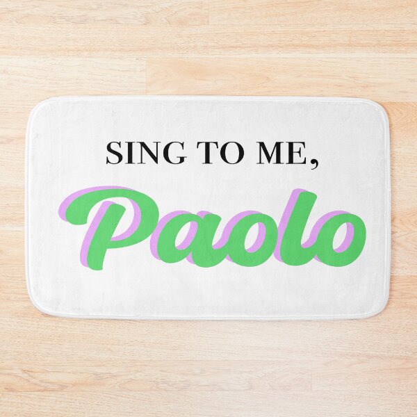 Item preview, Sing to me, Paolo designed and sold by Spread-Love.