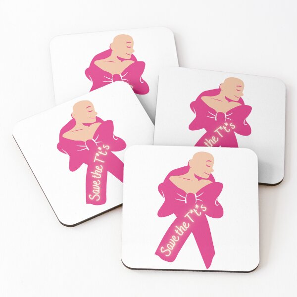 Item preview, Save The Tatas | Breast Cancer Awareness | Beat Cancer | In Memory designed and sold by FitBeast.