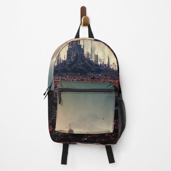Item preview, abanded planet with smoky sky designed and sold by WeirdStation.