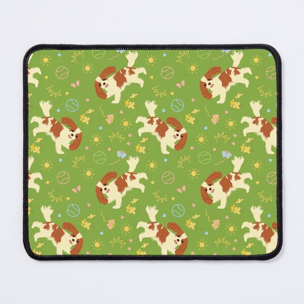 Item preview, Playing Cavalier King Charles Spaniel - White designed and sold by Lulupainting.