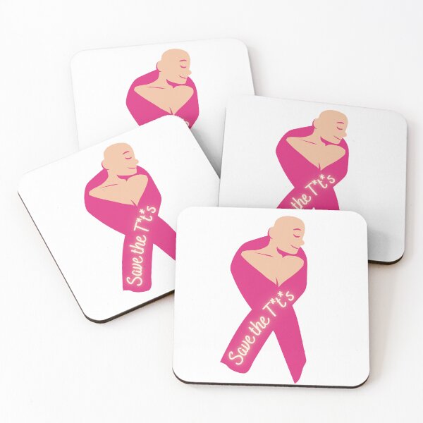 Item preview, Save The Tatas | Breast Cancer Awareness | Beat Cancer | In Memory | Pink Feminine designed and sold by FitBeast.