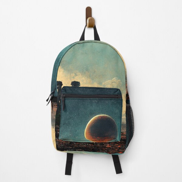 Item preview,  abandoned planet skyline view designed and sold by WeirdStation.