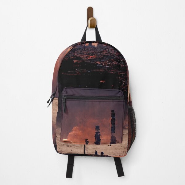 Item preview,  abandoned planet skyline view designed and sold by WeirdStation.