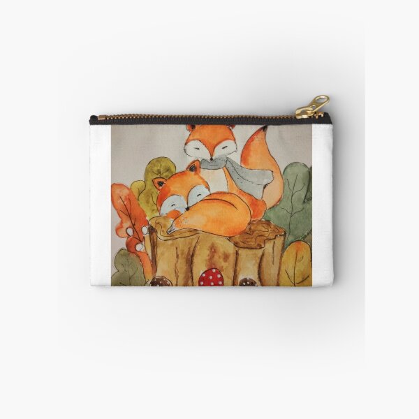 Item preview, Cute Autumn Red foxes designed and sold by Sifan.