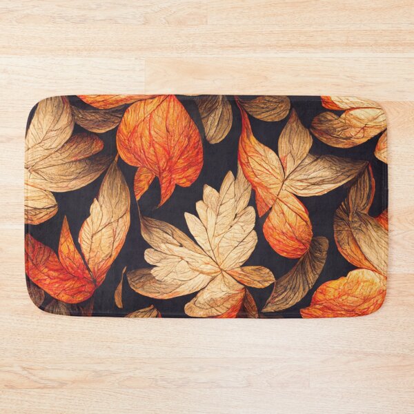 Item preview, autumn leaves seamless pattern designed and sold by WeirdStation.