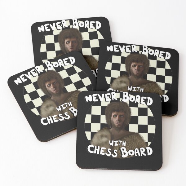 Item preview, BBC Ghosts Robins Chess Board   designed and sold by GuendalSanna.