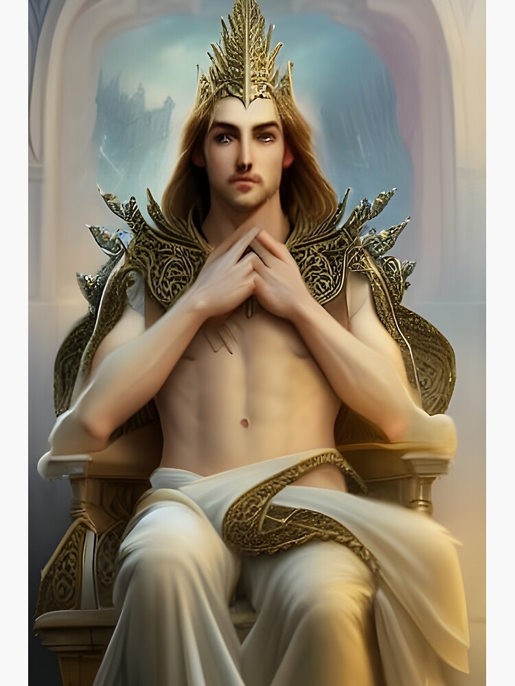 Regal Elven King | Art Print