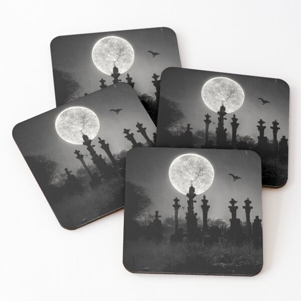 Item preview, graveyard spooky designed and sold by DesignerQueenie.