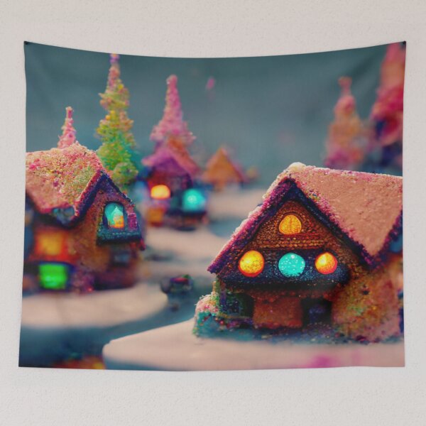 Item preview, Gumdrop Village designed and sold by KreeNation.