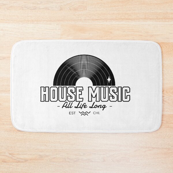 Item preview, House Music All Life Long (black) designed and sold by Discothreadz.