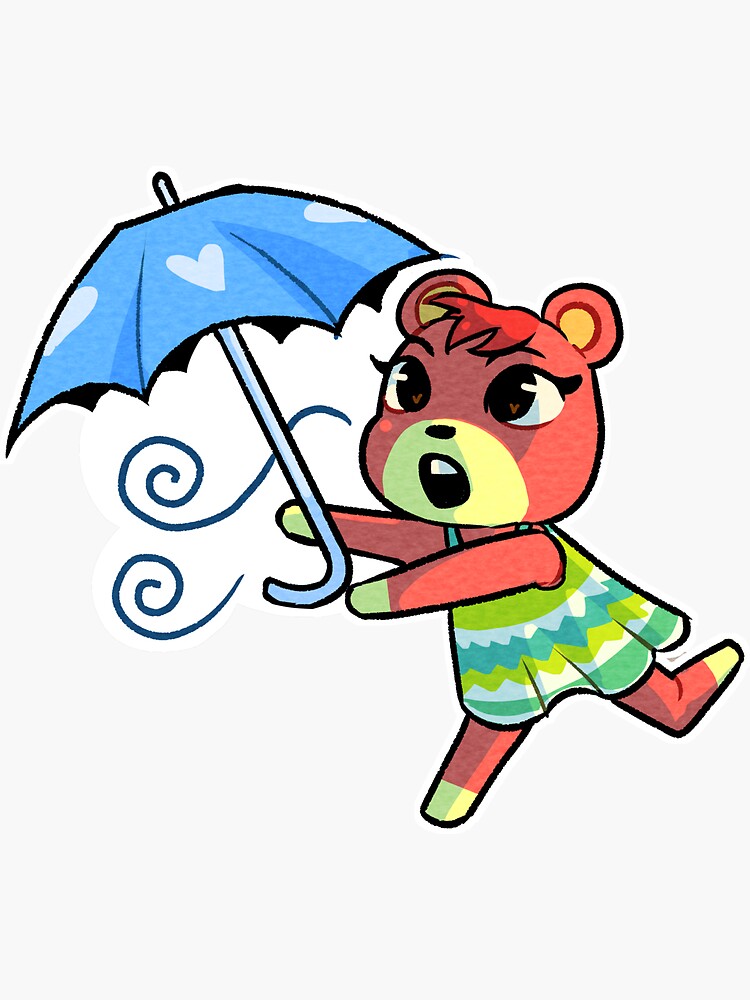 "Cheri ACNH" Sticker for Sale by facelessart Redbubble