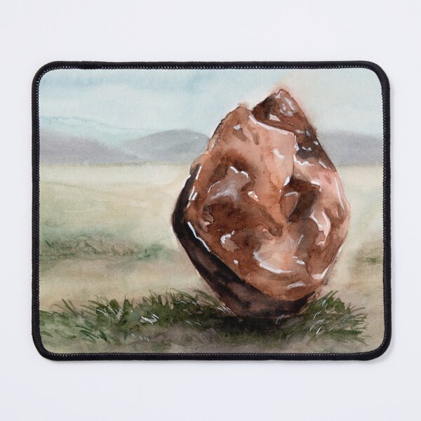 Item preview, Boulder - Watercolour Painting designed and sold by Pattokarts.