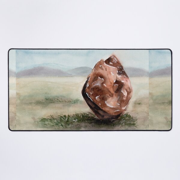 Item preview, Boulder - Watercolour Painting designed and sold by Pattokarts.
