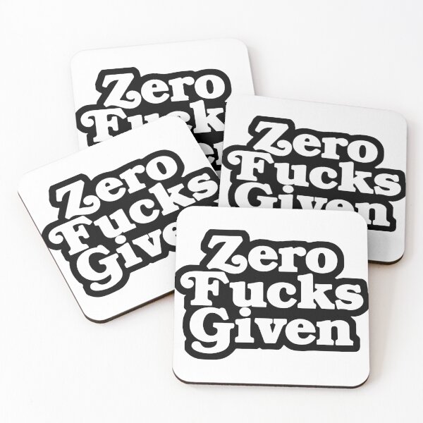 Item preview, Zero Fucks Given designed and sold by RhysDonald1.