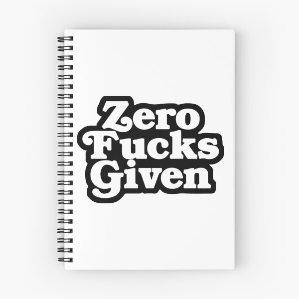 Item preview, Zero Fucks Given designed and sold by RhysDonald1.