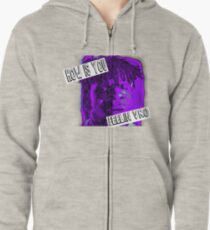 how is you feeling #3 -the slump god Zipped Hoodie