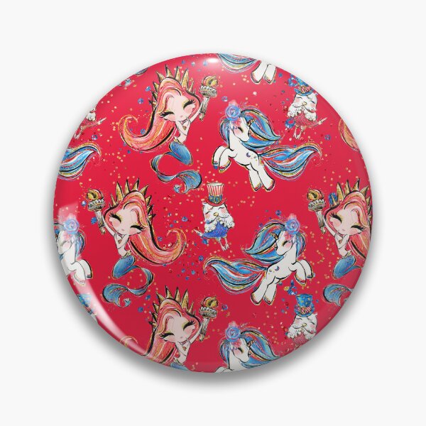 Item preview, 4th Of July Mermaids designed and sold by Rainbows Galore.