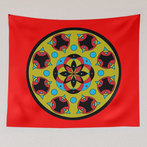 Item preview, Orbiting Planets Mandala designed and sold by Rysto-Design.