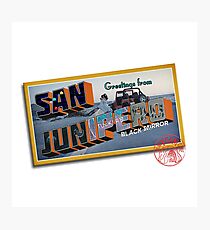 Black Mirror- San Junipero Postcard Photographic Print