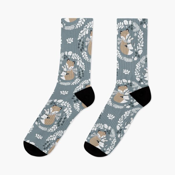 Item preview, Fox and rabbit in winter designed and sold by OtterFactory.