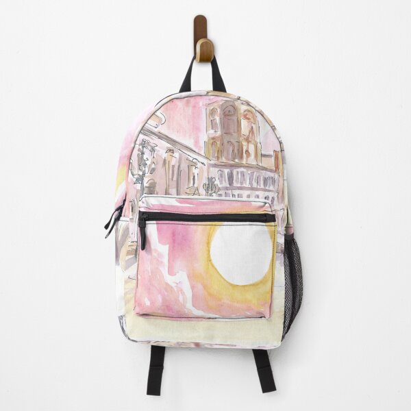 Item preview, Valencia Spain with Plaza de la Virgen and Fountain designed and sold by artshop77.