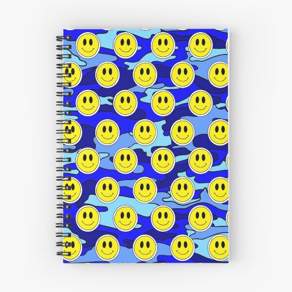 Item preview, Smiley Blue Camouflage designed and sold by Corey Paige Designs.