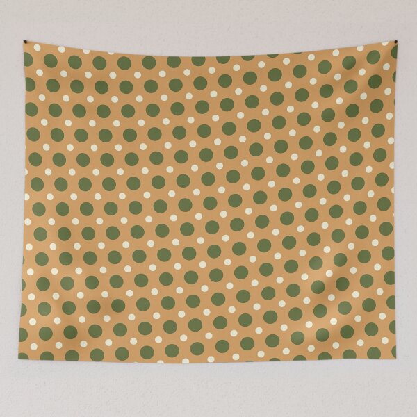 Item preview, Retro Brown Polka Dot Pattern designed and sold by Tamas Das.