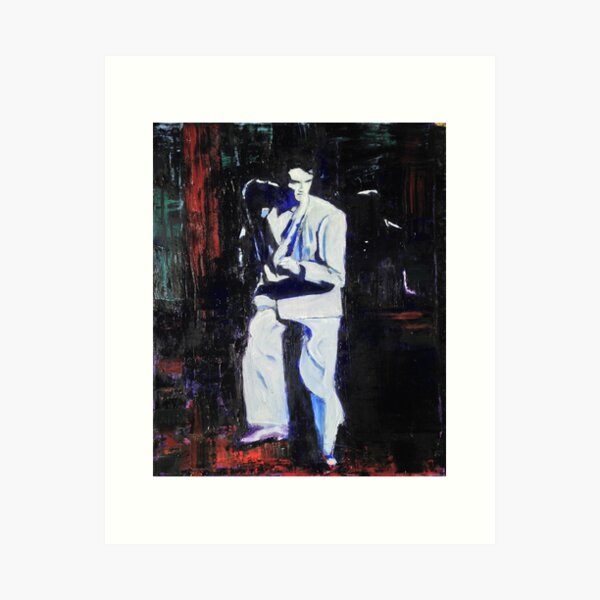 Portrait of David Byrne, Talking Heads - Stop Making Sense! Art Print