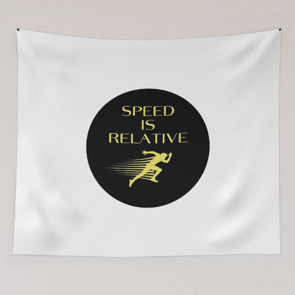 Item preview, Speed is Relative Runner designed and sold by Kubala.