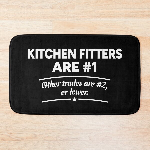 Item preview, Kitchen Fitters are number 1. Other trades are number 2, or lower. designed and sold by redacteddesign.