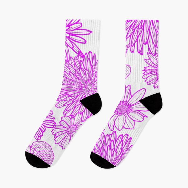 Item preview, Bosquejo de flores designed and sold by TotallyRetroArt.