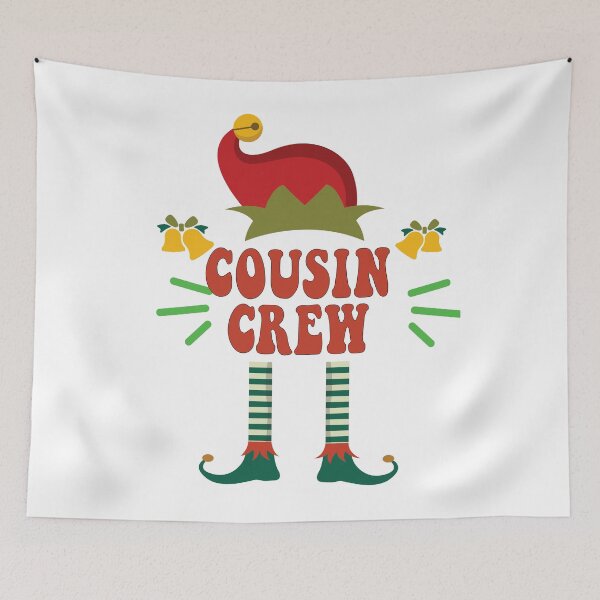 Item preview, Cousin Crew Christmas Elf Matching Group Family Kids Pajama designed and sold by ZANNIX.