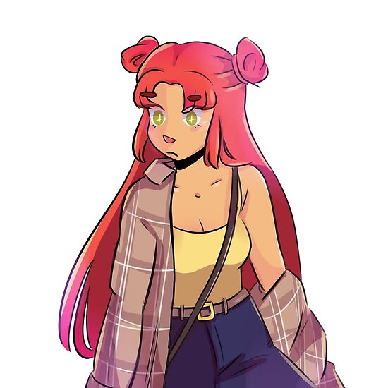 "Casual Starfire" Poster by caffeinehug Redbubble