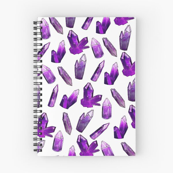 Item preview, CRYSTAL CLUSTER • amethyst on white designed and sold by Jordyn St. John.