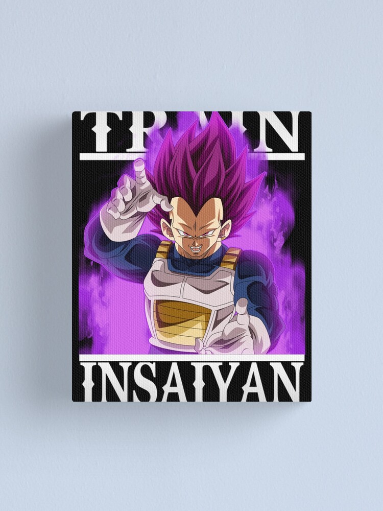 ultra ego vegeta Canvas Print by mikelaurydraw