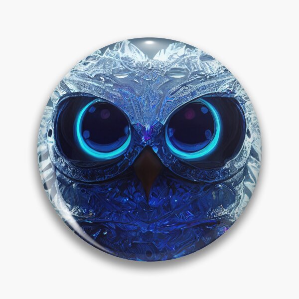 Artikelvorschau, Ice crystal baby owl - Midjourney entworfen und verkauft von AI1artist.