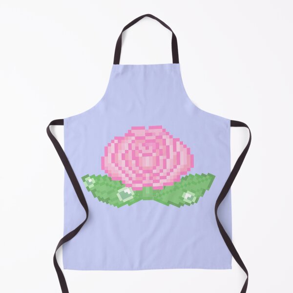 Item preview, pixel pink rose designed and sold by autumnalmanac.