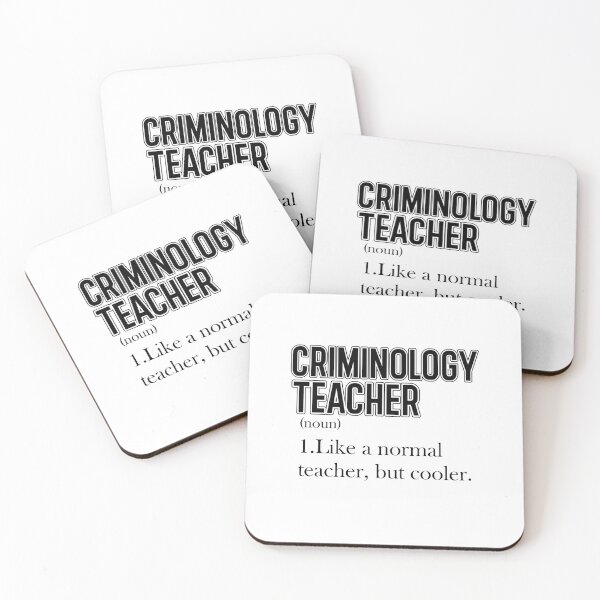 Item preview, Criminology Teacher designed and sold by ccabreira.